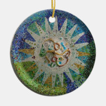 Mosaico de Gaudi Ornamentos De Reyes Magos