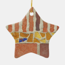 Mosaico del vintage adornos