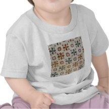 Mosaico hace em Israel del DOS Mosaicos de Museu Camisetas