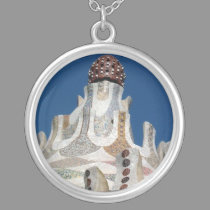 Mosaico sugestivo de Gaudi collares