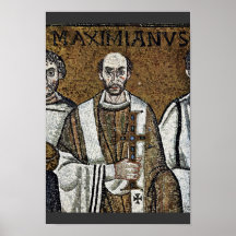Mosaicos de Chor en San Vitale en Ravena, Szene: K Poster