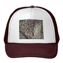 Mosaicos de Chor en San Vitale en Ravena, Szene: M Gorra
