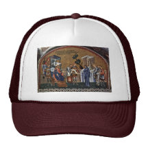 Mosaicos de la escena de Kahri-Djami de la iglesia Gorro