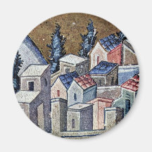 Mosaicos de la escena de Kahri-Djami de la iglesia Imán Para Frigorifico