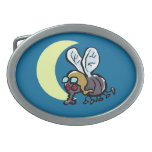 mosca a la luna hebillas de cinturón ovales