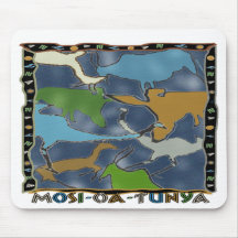 Mosi-oa-Tunya Mousepad Alfombrillas De Raton
