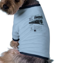 Motivo del electro del diesel 1948 del ferrocarril camisa de mascota