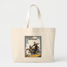 Moto Bolsa Lienzo