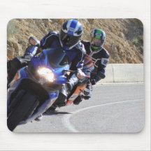 moto curva tapetes de ratones