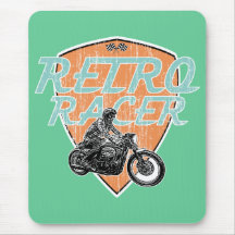 Moto viejo de Skool Tapete De Ratones