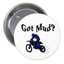 Motocicleta conseguida del fango pins