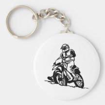 Motocicleta del motocrós llavero