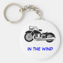 Motocicleta, EN el VIENTO Llaveros Personalizados