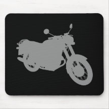 Motocicleta: Perfil del esquema: Alfombrillas De Raton