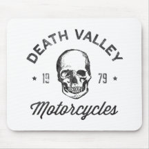 Motocicletas de Death Valley Alfombrilla De Raton