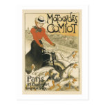 Motocycles Comiot de Theophile-Alejandro Steinlen Tarjetas Postales