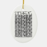 Motor de diferencia de Babbage Ornamento De Navidad