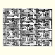 Motor de diferencia de Babbage tarjetas postales