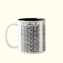 Motor de diferencia de Babbage tazas
