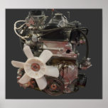 Motor de gasolina posters
