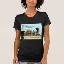 Motor de Inyo del ferrocarril de V&T Camiseta