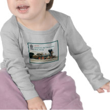 Motor de Inyo del ferrocarril de V&T Camisetas