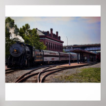 Motor de vapor del Cumberland Posters