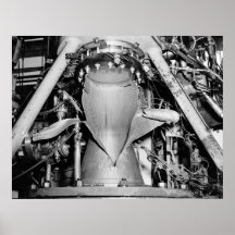 Motor espacial Blowout, 1958 Poster