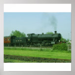 Motor inglés de GWR bajo dteam Posters