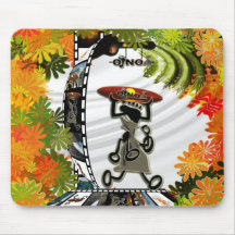 Moudepad do pé mousepad