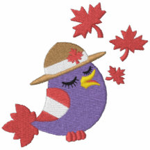Mountie del pájaro de Canadá Camiseta Polo