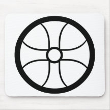 Mousemat cruzado del logotipo de Ella Tapete De Raton