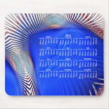 Mousepad abstracto azul blanco rojo del ~ del cale alfombrillas de raton