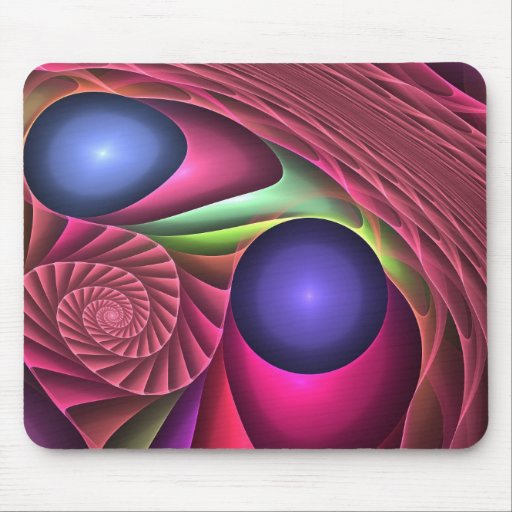 Mousepad abstracto fresco del fractal