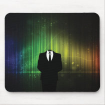 Mousepad anónimo alfombrillas de raton 