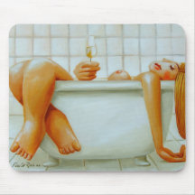 Mousepad: Champagne by Flavio Rossi