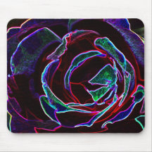Mousepad color de rosa colorido