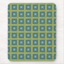 Mousepad cuadrado moderno retro del modelo tapetes de raton