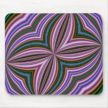 mousepad de 4 fractales de las hojas alfombrilla de ratones