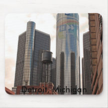 Mousepad de Detroit Alfombrillas De Ratones