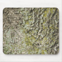 Mousepad de la corteza de árbol alfombrilla de raton
