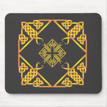 Mousepad de la cruz céltica y de la mariposa alfombrillas de raton