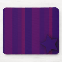 Mousepad de la estrella del ataque de la uva tapete de ratón