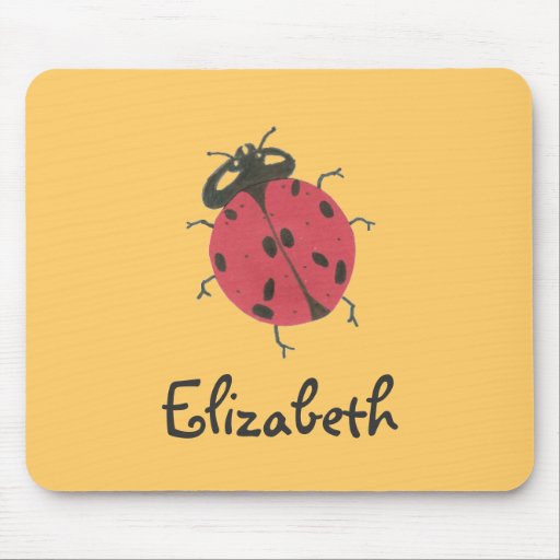 Mousepad de la identificación de la mariquita del 