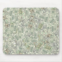 Mousepad    de la moneda del dinero tapete de ratón