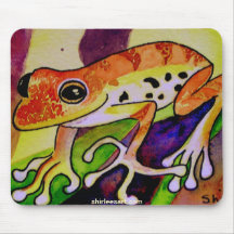 mousepad de la rana tapetes de ratón
