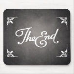 Mousepad de la tarjeta de título del final alfombrilla de ratones
