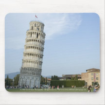 Mousepad de la torre de Pisa