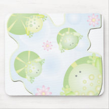 mousepad de la vida de las ranas alfombrilla de raton