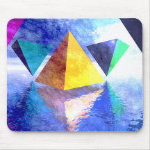 Mousepad de las pirámides y de los triángulos